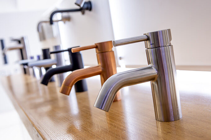 Dolphin Manual Taps with Different Finishes